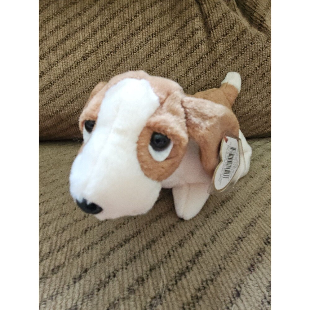TY Beanie Babies Tracker Basset Hound 1997 Retired With All Tags
